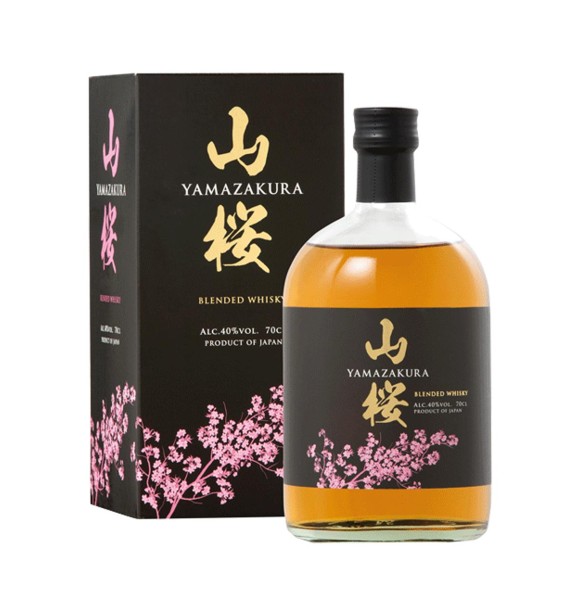 YAMAZAKURA, JAPANESE BLENDED WHISKY,
 GIFTPACK