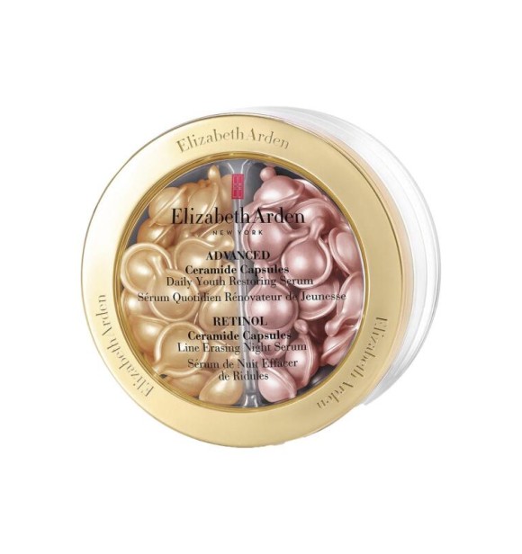 ELIZABETH ARDEN Arden Ceramide A0124069 SET 1 PC Set cont: Advanced Ceramide Capsules Daily Youth Restoring Serum 30 pcs + Retinol Ceramide Capsules Line Erasing Night Serum 30 pcs