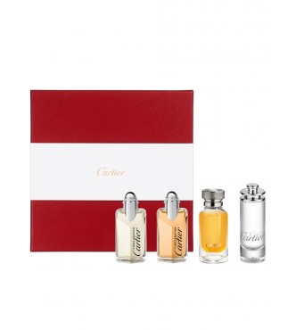 Cartie Coffret FW006002 COFF 1PC Masculine cont.: L.Envol EDP 5 ml + Déclaration EDT 4 ml + Déclaration Parfum 4 ml + Eau de Cartier 5 ml