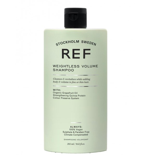 REF STOCKHOLM SWEDEN Care Products Weightless Volume Shampoo 285 ML