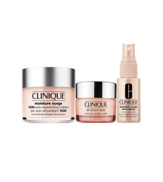 CLINIQUE Cliniq Moi. Surge V0FF01 SET 1 PC Set cont.: Moisture Surge 100h Auto-Replenishing Hydrator Moisturizing Cream 125 ml + Moisture Surge Face Spray 30 ml + All About Eyes Eye Cream 15 ml (Ref.71348)