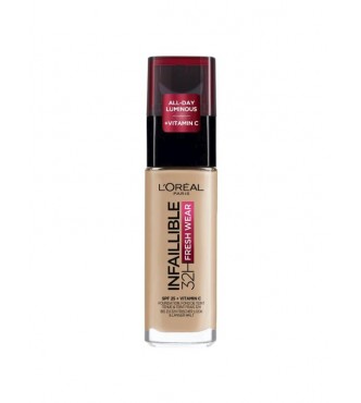 L.ORÉAL PARIS L.Oréa OA Inf A9602100 MUP 30 ML Liquid Fresh Wear Foundation N° 145 Beige Rose