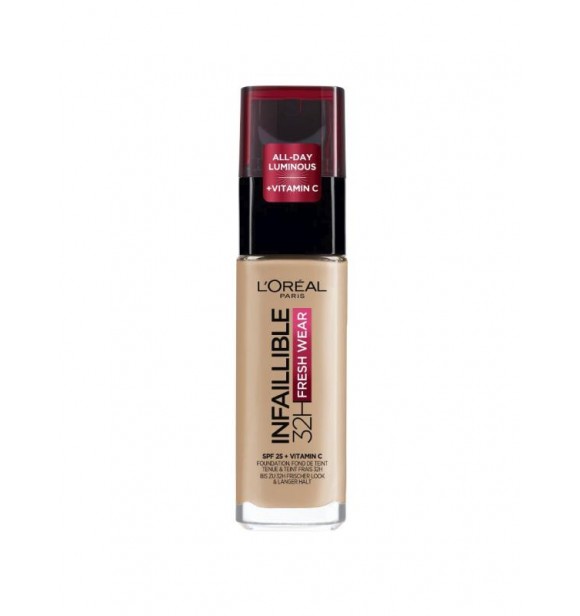 L.ORÉAL PARIS L.Oréa OA Inf A9602100 MUP 30 ML Liquid Fresh Wear Foundation N° 145 Beige Rose