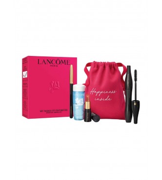 Lancôme Mascara Set Set cont : 1 x Hypnose Mascara Black 6.2 ml + 1 x Lipstick n° 274 1.6 g + 1 x Bi facil 30 ml + 1 x Crayon Kohl black 1.14 g 1 PC
