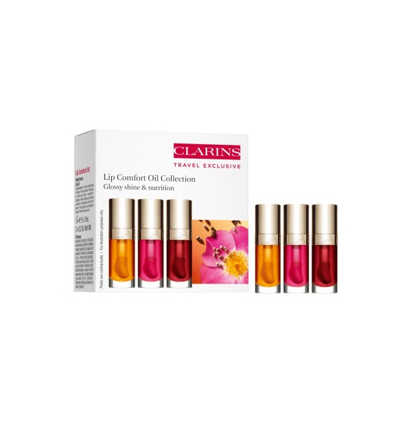 Clarins Lip Comfort Oil Collection Lipstick Set
