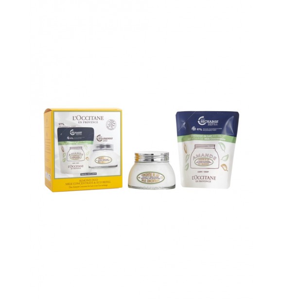 L.OCCITANE EN PROVENCE L.Occi Almond 29KTCLDUO23 SET 1 PC Milk Set cont.: Body Cream 200 ml (Ref.1478535) + Body Cream Refill 200 ml