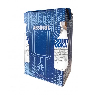 Absolut Vodka Blue Original Twinpack 2x1L 40%