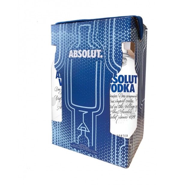 Absolut Vodka Blue Original Twinpack 2x1L 40%