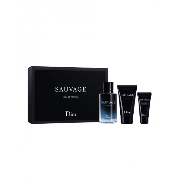 Dior Sauvage Set cont: Sauvage EDP 60ml + Shower Gel 50ml + Moisturizer Face & Beard 20ml 1PC