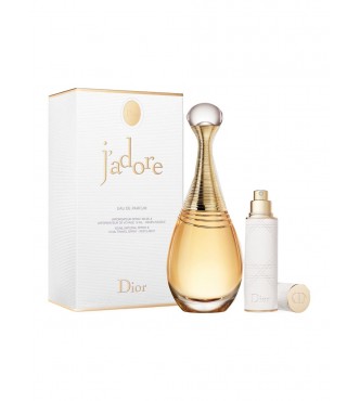 DIOR J.Adore Travel Spray Set cont.: Eau de Parfum 100 ml + Travel Spray 10 ml 1PC