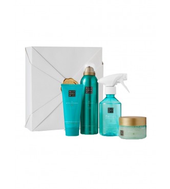 RITUALS Karma Set cont.: Parfum d'Interieur 250 ml + Body Cream 100 ml + Body Scrub 125 g + Foaming Shower Gel 200 ml