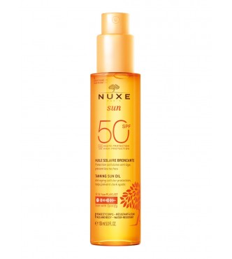 NUXE Nuxe Sun VN063001 SUNCR 150 ML Tanning Sun Oil Spray SPF 50