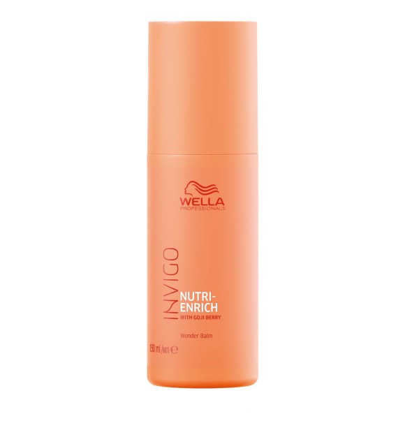 Discover Nutri-Enrich Wonder Balm, a leave-in balm that instantly gives you long-lasting nourishment, smoothens and adds manageability, shine and movement. Its extra rich leave-in formula with Nutri-Enrich-Blend™ melts into the hair,
 penetrating thefibe