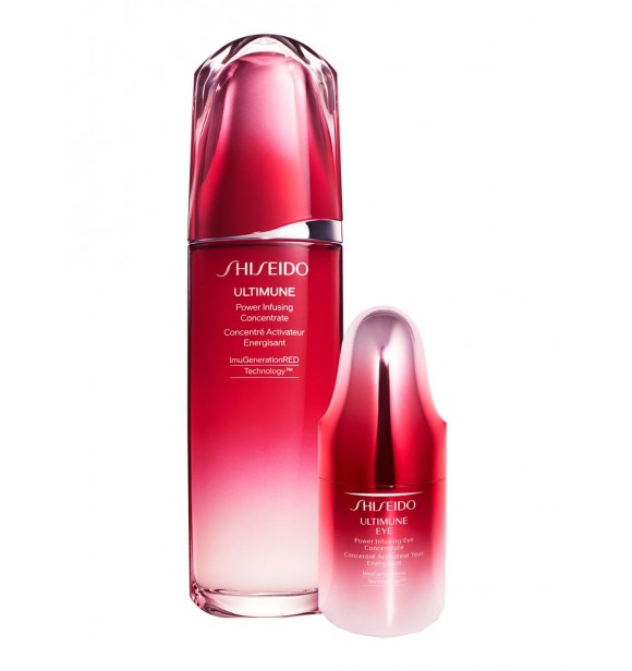 SHISEIDO Shisei Ultimun 70303893101 SET 1 PC Set cont.: Power Infusing Concentrate 3.0 100 ml (Ref.1483630) + Power Infusing Eye Concentrate 3.0 15 ml (Ref.1552374)