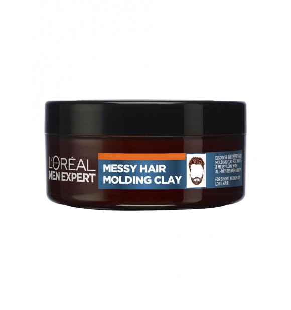 L.ORÉAL PARIS L.Oréa Men Expe A9916702 MCARE 75 ML Barber Club Messy Hair Matte Molding Clay