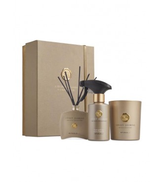 Rituals Private Collection Floral Sweet Jasmine Set cont.: Mini Fragrance Sticks 100 ml + Scented Candle 360 g + Home Perfume 250 ml 710G