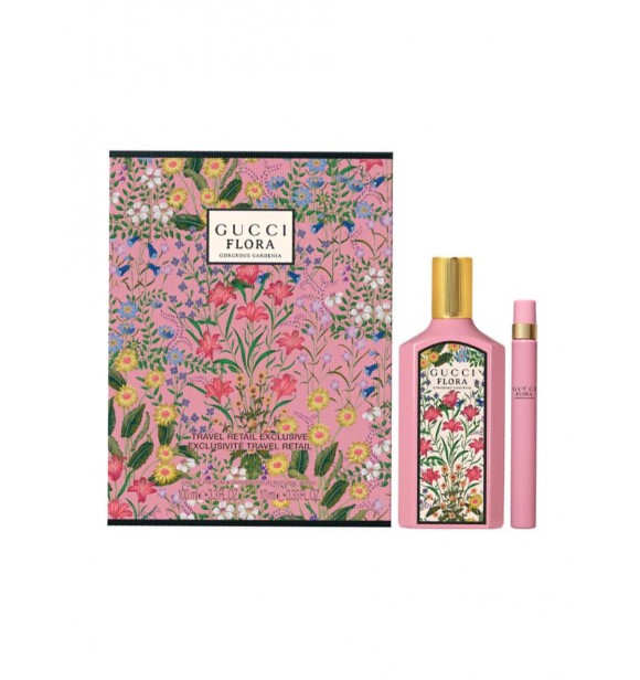 GUCCI Gucci Flora 99350191229 SET 1 PC Gorgeous Gardenia Set cont.: Eau de Parfum 100 ml (Ref.1482040) + Eau de Parfum 10 ml