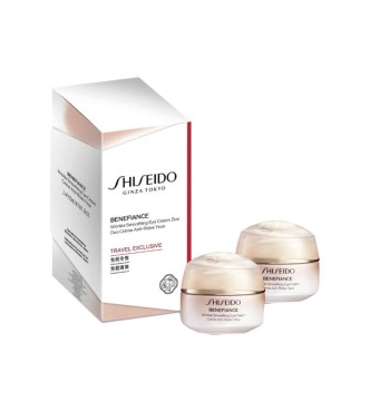 SHISEIDO Shisei Benefia 70304208101 SET 1 PC Duo cont.: 2x Wrinkle Smoothing Eye Cream 15 ml (Ref.1577884)