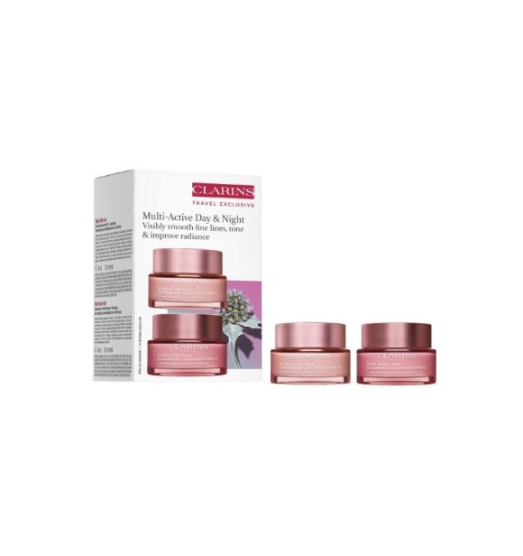 CLARINS Clarins Multi Act 80103904 SET 1 PC Set cont.: Day Cream 50 ml (Ref.1619952) + Night Cream 50 ml (Ref.1619384)