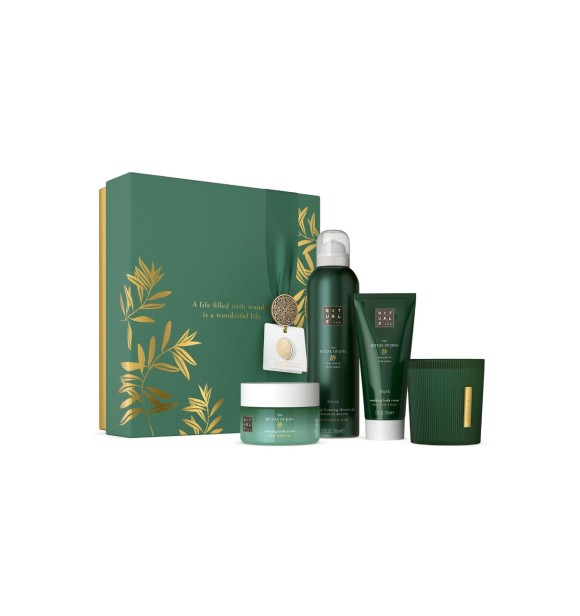RITUALS Ritual Jing 1118451 SET 1 PC Set cont.: Body Cream 100 ml + Scented Candle 140 g + Body Scrub 125 g + Foaming Shower Gel 200 ml (Ref.1634652)