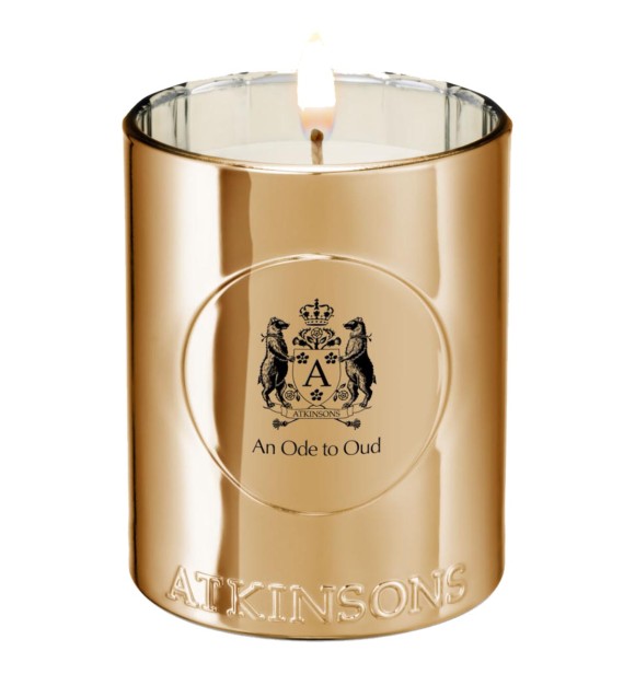 Atkinsons A Touch Of Glass An Ode To Oud Scented Candle 200 g