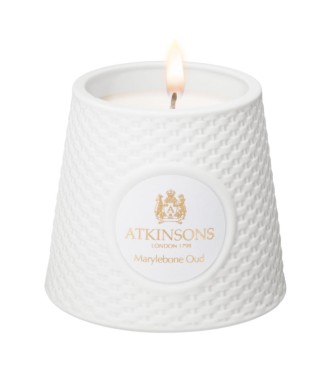 Atkinsons Lights Of London Marylebone Oud Scented Candle 250 g