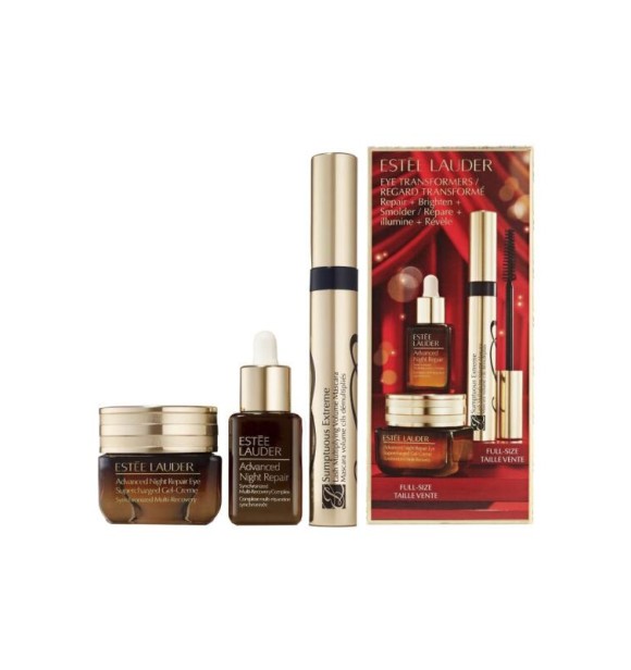 ESTÉE LAUDER EL Mixed Lin G1VE01 MA SET 1 PC Eye Transformers Set cont.: Advanced Night Repair Supercharged Gel Eye Cream 15 ml (Ref.1528945) + Sumptuous Extreme Lash Multiplying Volume Mascara N° 01 Extreme Black 8 ml (Ref.494635) + Advanced Night Repair