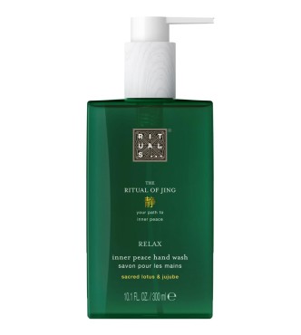 Transform an everyday routine into a meaningful moment every time you wash your hands. This hand wash from The Ritual of Jing, based on sacred lotus and jujube,
 is PH neutral, meaning it's gentle on the hands yet still provides a thorough cleanse. Pair 