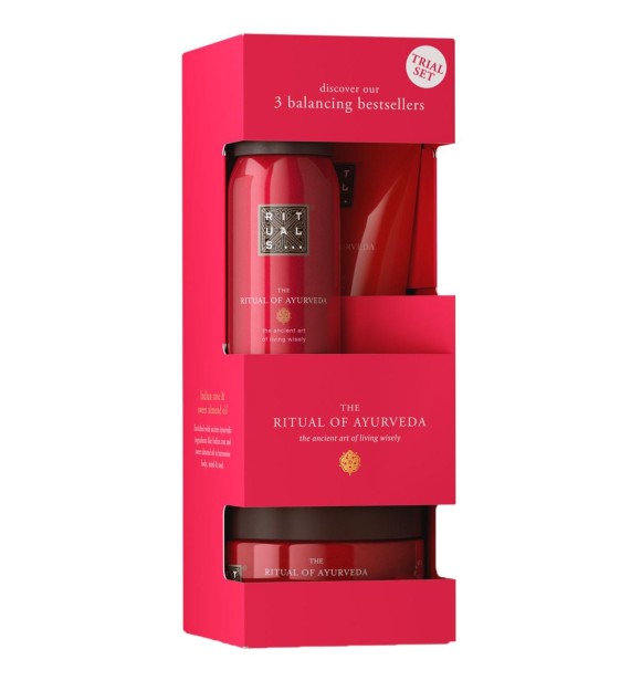 RITUALS Ritual Ayur 1118523 SET 1 PC Set cont.: Body Scrub 125 g + Body Cream 70 ml + Foaming Shower Gel 50 ml