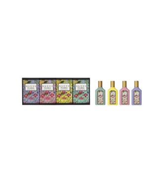 GUCCI Gucci 99350211098 COFF 1 PC Coffret cont.: Flora Gorgeous Gardenia Eau de Parfum 5 ml + Flora Gorgeous Jasmine Eau de Parfum 5 ml + Flora Gorgeous Magnolia Eau de Parfum 5 ml + Flora Gorgeous Orchid Eau de Parfum 5 ml