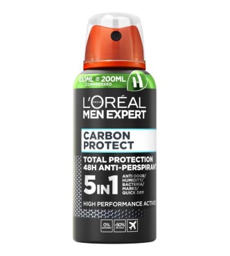 L.ORÉAL PARIS L.Oréa Men Expe AA160601 DEOSP 100 ML Carbon Protect 48h Anti-Perspirant Spray