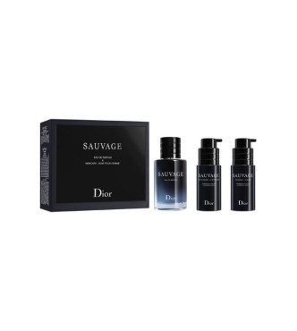 DIOR Dior Sauvage E000000222 SET 1 PC Set cont.: Eau de Parfum 60 ml (Ref.1292616) + Cleanser 45 ml + Serum 45 ml