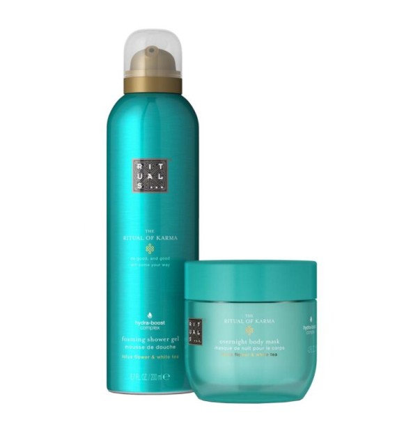 RITUALS Ritual Karma 1119603 SET 1 PC Set cont.: Overnight Body Mask 125 ml (Ref.1575105) + Foaming Shower Gel 200 ml (Ref.1575107)
