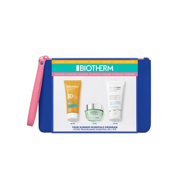 BIOTHERM Bioth Mixed Lines LF911600 SET 1 PC Set cont.: Waterlover Solaire Sun Milk SPF 30 40 ml + Aquasource Hyaluron Plump Gel 15 ml + Lait Corporel Anti-Drying Body Milk 50ml