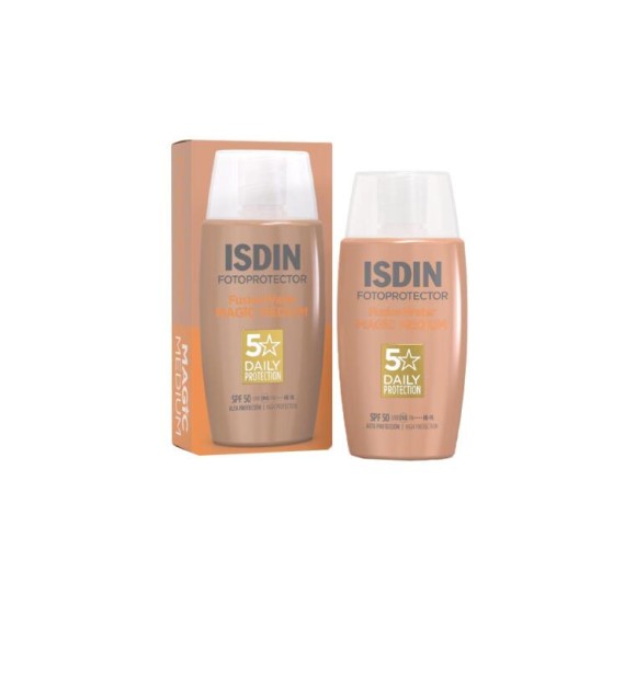 ISDIN Isdin Fusion 690030675 SPF 50 ML Medium Tinted Suncare Face Cream SPF 50
