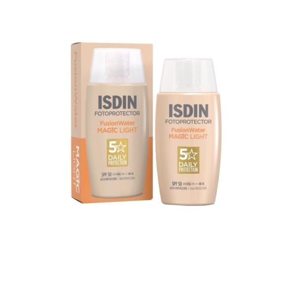 ISDIN Isdin Fusion 690030681 SPF 50 ML Light Tinted Suncare Face Cream SPF 50