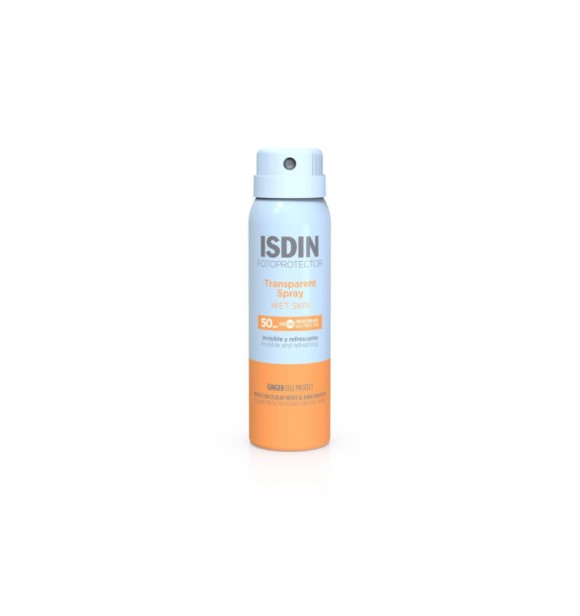 ISDIN Isdin Sun 690032144 SUNSP 100 ML Photoprotection Transparent Spray Wet Skin SPF 50