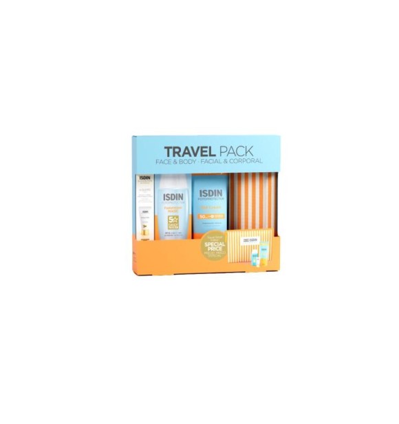 ISDIN Isdin Sun 690032315 SET 1 PC Perfect Summer Set cont.: Fusion Water Magic SPF 50 50 ml + Gel Cream SPF 50 100ml + Pouch (for free) + ceutics K-Ox Eyes 3 g (for free)