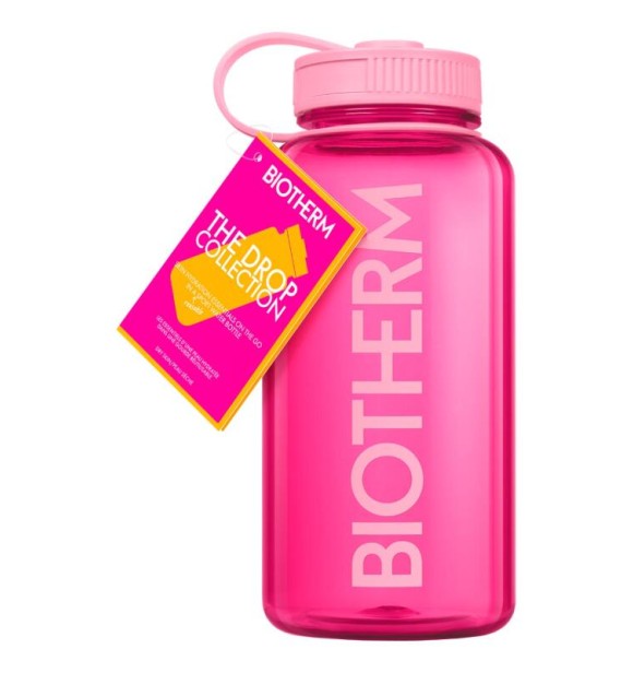 BIOTHERM Bioth Mixed Lines LG109800 SET 1 PC Pink Drop Set cont.: Deo Pure Deodorant Roll-on 50 ml (Ref.704559) + Lait Corporel Anti-Drying Body Milk 50 ml + Biosource Cleanser 50 ml + Aquasource Hydra Barrier Day Cream 15 ml