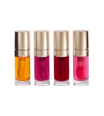 CLARINS Clarins Lip  LS SET 1 PC Set cont.: Lip Gloss N° 01 Honey 7 ml  + Lip Gloss N° 02 Raspberry 7 ml + Lip Gloss N° 03 Deep Red 7 ml + Lip Gloss N° 04 Pitaya 7 ml 