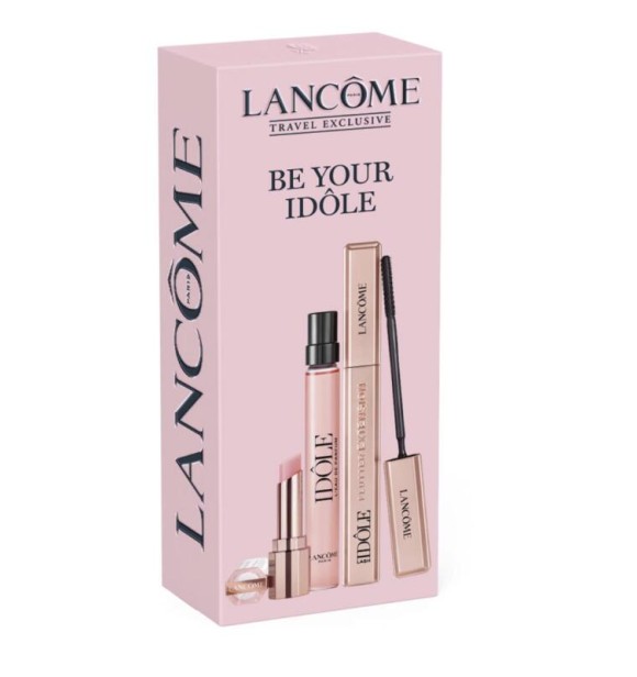 LANCÔME Lancô Mixed Lines TM767300 SET 1 PC Set cont.: Idôle Eau De Parfum 10 ml + Lash Idôle Flutter Extension Mascara 01 + Lip Idôle Butterglow Mini
