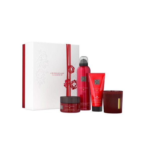 RITUALS Ritual Ayur 1120172 SET 1 PC Set cont.: Foaming Shower Gel 200 ml + Body Cream 100 ml + Body Scrub 125 g + Scented Candle 140 g
