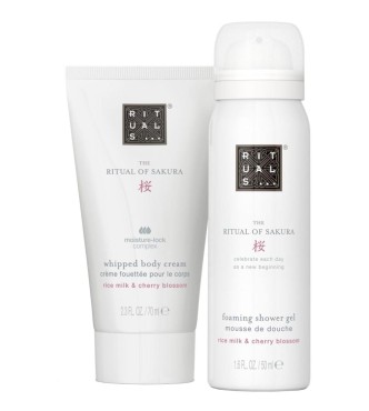 RITUALS Ritual Sakura 1121098 SET 1 PC Set cont.: Foaming Shower Gel 50 ml + Body Cream 70 ml