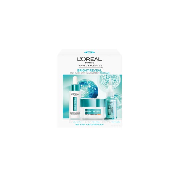 L.ORÉAL PARIS L.Oréa Bright Rev TM767700 SET 1 PC Set cont.: Dark Spot Hydrating Cream SPF 50 50 ml + Dark Spot Serum 30 ml + Dark Spot Exfoliant Peel 25 ml
