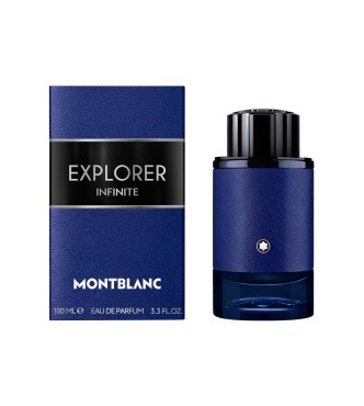 Reach endless horizons with the new Eau de Parfum Montblanc Explorer Infinite. A fresh woody men's fragrance that dares you to pushthe limits of adventure. Juicy lemon and elegant patchouli fuse to capture the contrasting mystery of the desert's infinite 