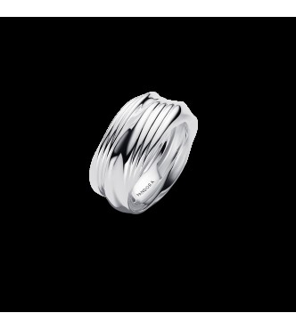 193890C00-56 Twisted sterling silver ring set