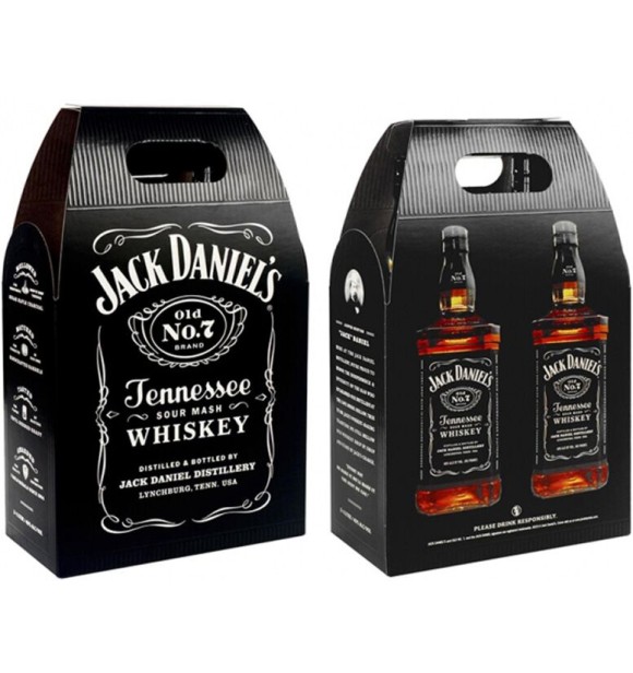 JACK DANIEL'S BLACK 40% 2X1L*