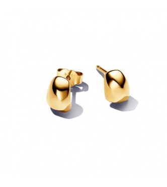 PANDORA 263298C00 Aretes chapados en oro de 14k