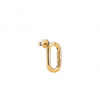PANDORA 263856C00 14k gold-plated openable link stud earring