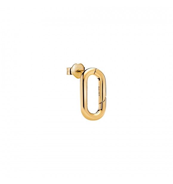 PANDORA 263856C00 14k gold-plated openable link stud earring